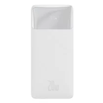 پاوربانک باسئوس مدل Qpow ظرفیت 30000 میلی‌آمپر ساعت با شارژ سریع 15 وات و نمایشگر دیجیتال