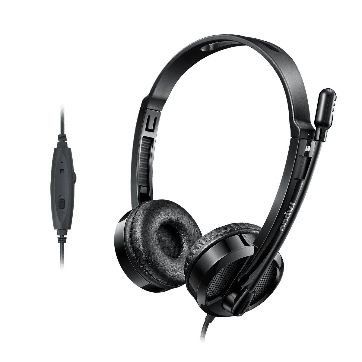 H100-7.png Rapoo H100 Wired Stereo Headset
